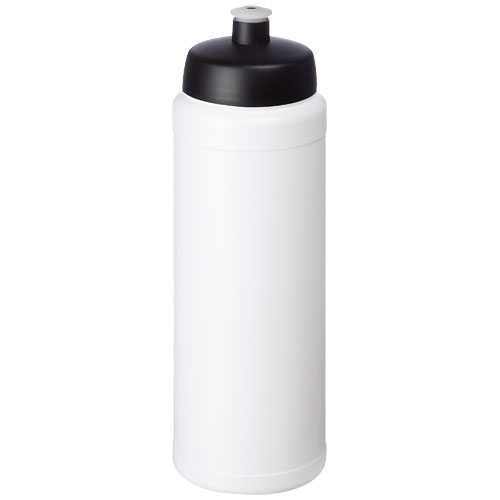 Bidon sport publicitaire anti fuite 750ml Baseline® Blanc / Noir